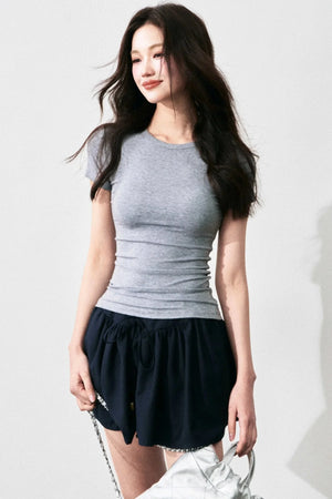 Confident Chic Shoulder Tee