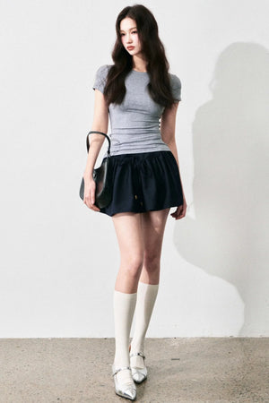 Confident Chic Shoulder Tee