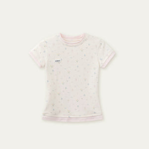 Contrasting Cotton Slim-Fit Top