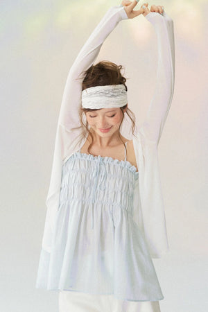 Cool Buttonless Long Sleeve Cardigan