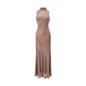 Cool Mesh Long Skirt Dress