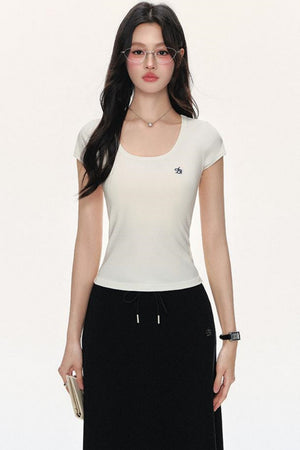 CoolSense U-Neck Tencel Tee