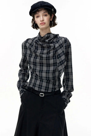 Copper Plaid Shirt