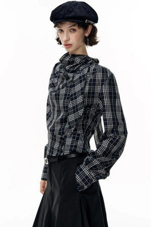 Copper Plaid Shirt
