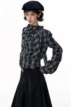 Copper Plaid Shirt
