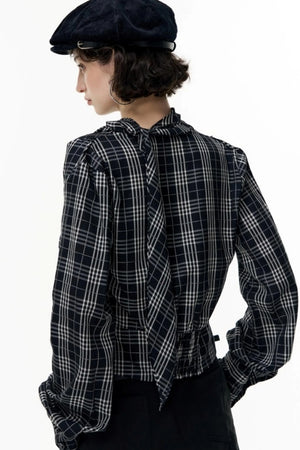 Copper Plaid Shirt