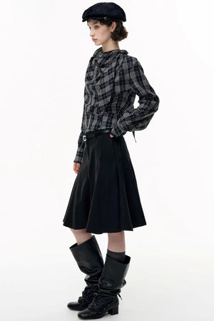 Copper Plaid Shirt