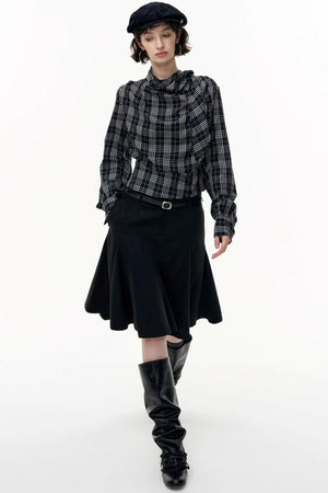 Copper Plaid Shirt