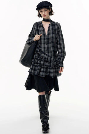 Copper Plaid Shirt