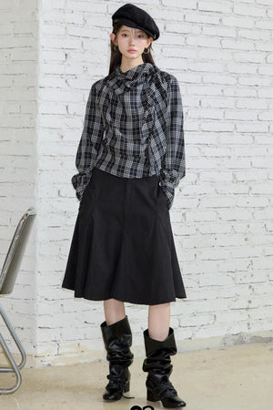 Copper Plaid Shirt