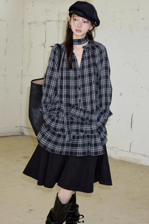 Copper Plaid Shirt