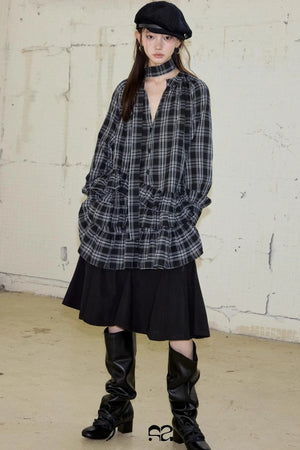 Copper Plaid Shirt