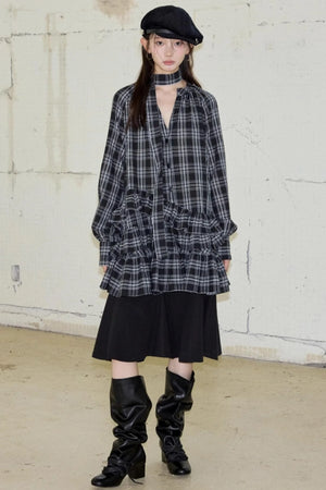 Copper Plaid Shirt