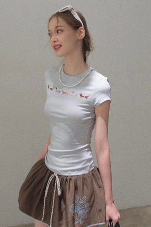 Copper Umbrella Skirt