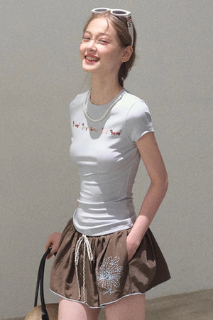 Copper Umbrella Skirt
