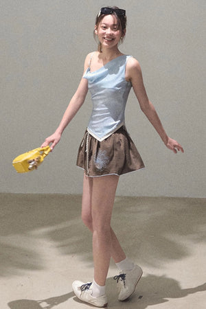 Copper Umbrella Skirt