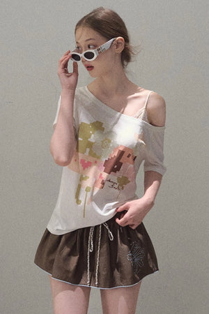 Copper Umbrella Skirt
