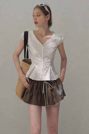 Copper Umbrella Skirt