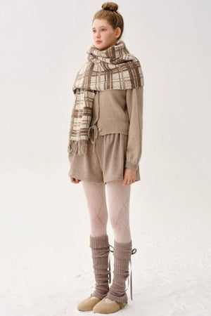 Corduroy Knit Shorts