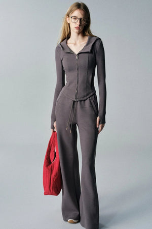 Corridor Set Hooded Sweatshirt Jacket & Pants Set-Up