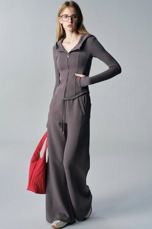 Corridor Set Hooded Sweatshirt Jacket & Pants Set-Up