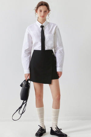 Cotton Oxford White Shirt