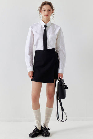 Cotton Oxford White Shirt