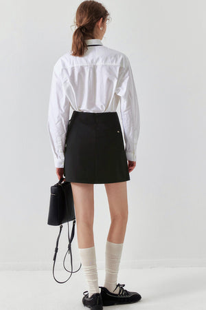 Cotton Oxford White Shirt