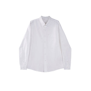 Cotton Oxford White Shirt