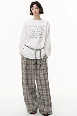 Cotton Printed Long Sleeve T-Shirt