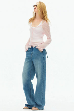 Cotton Vintage Washed Jeans