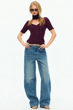 Cotton Vintage Washed Jeans