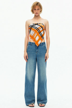 Cotton Vintage Washed Jeans
