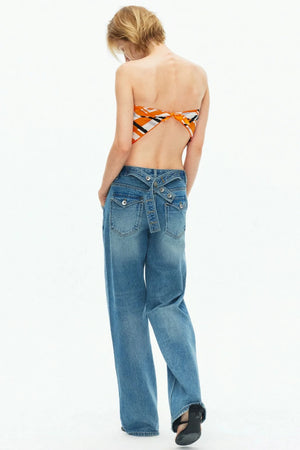 Cotton Vintage Washed Jeans