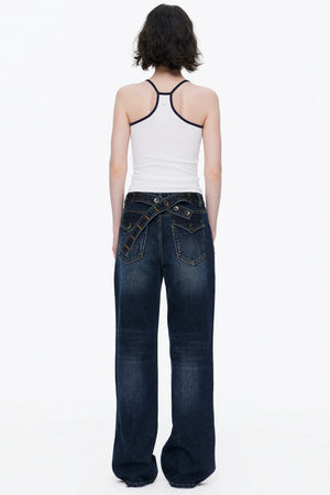 Cotton Vintage Washed Jeans