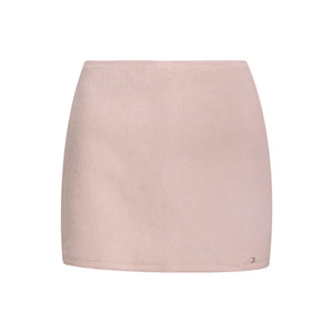 Cream Tweed A-Line Skirt