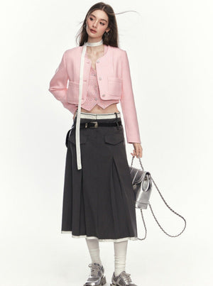 Crop Top Two-Piece Set