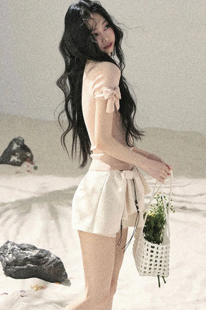 Cropped Hollow-Out Top