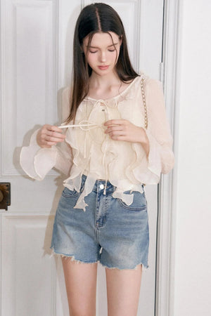Cropped Two-Piece Cardigan Set