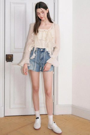 Cropped Two-Piece Cardigan Set