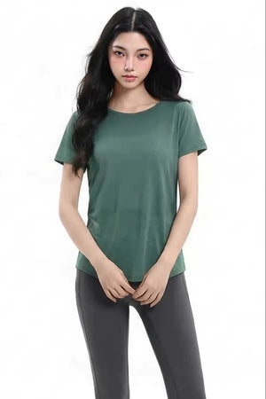 Cut-Out Back Yoga Top