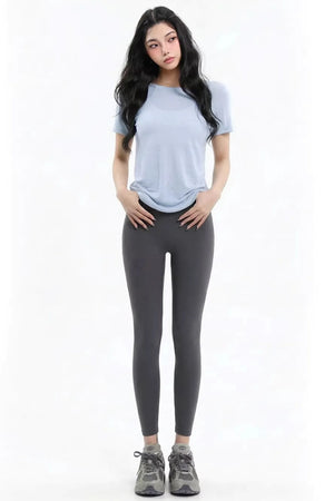 Cut-Out Back Yoga Top