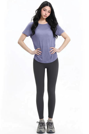Cut-Out Back Yoga Top