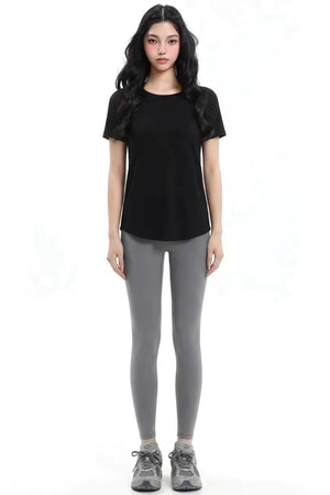 Cut-Out Back Yoga Top