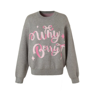 Cute Alphabet Sweater Outer