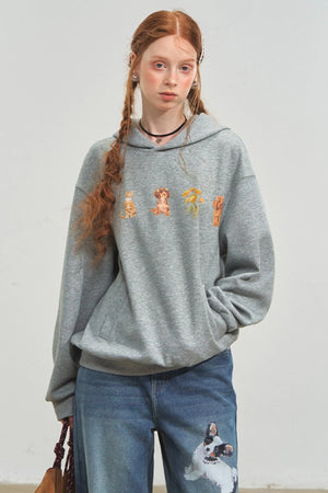 Cute Pet Party Hooded Top
