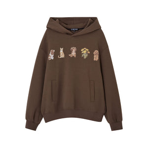 Cute Pet Party Hooded Top