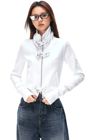 Cyberpunk Double-Zipper Jacket