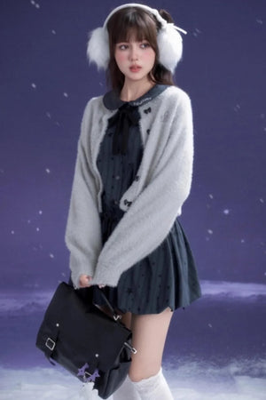 Dark Night Blue Bud Dress Set-Up