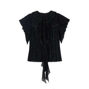 Dark Punk Retro Blouse